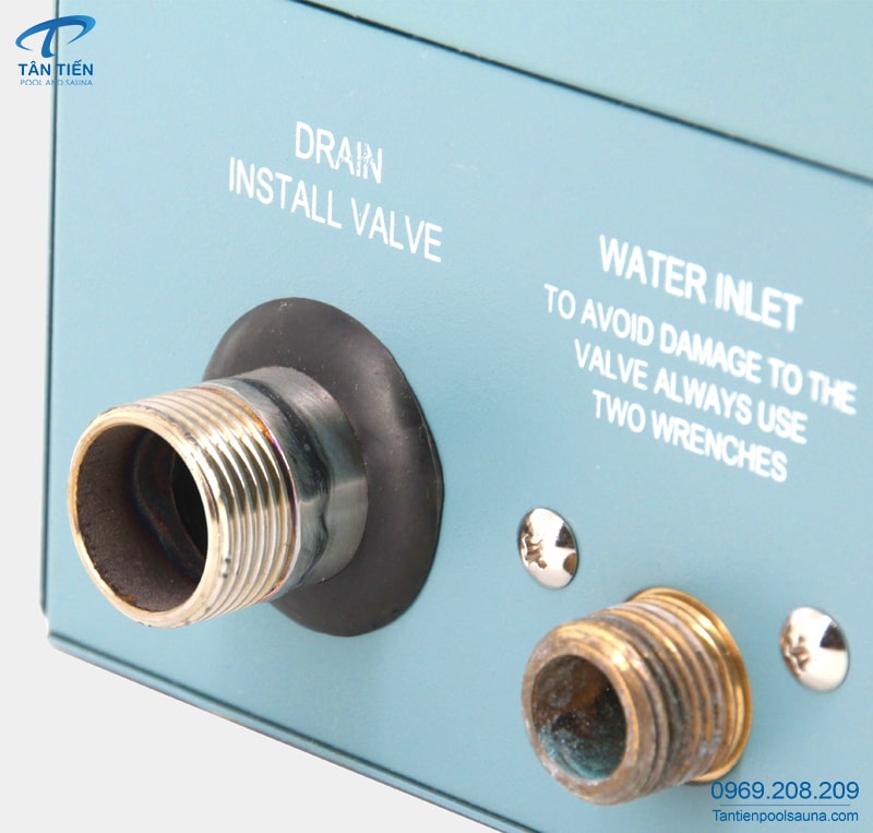Hệ thống van két nối của máy coast KSA