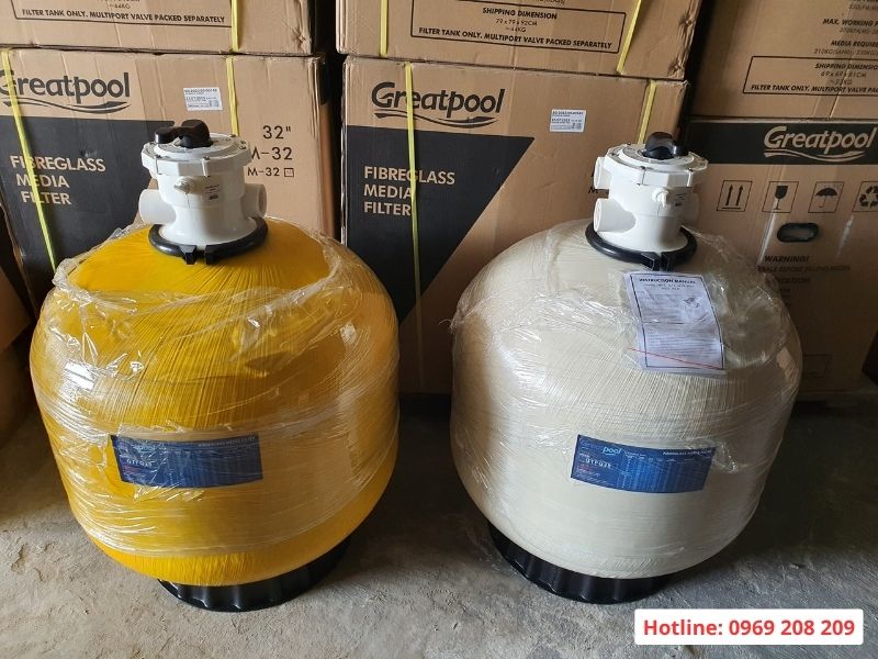 Bình lọc cát bể bơi Greatpool