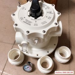 Tay van bình lọc bể bơi 06 chức năg