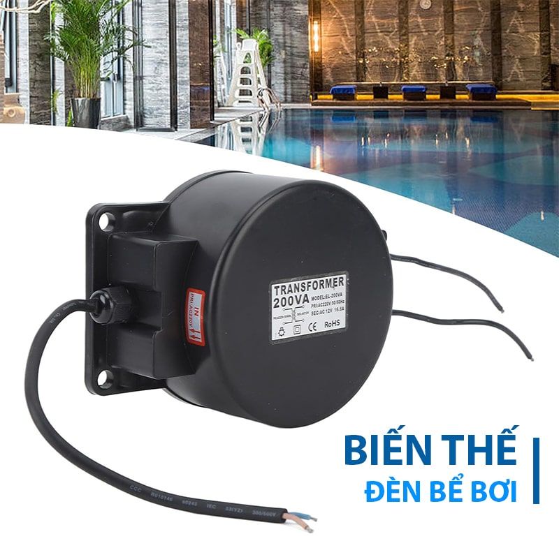 Ảnh biến thế đèn bể bơi