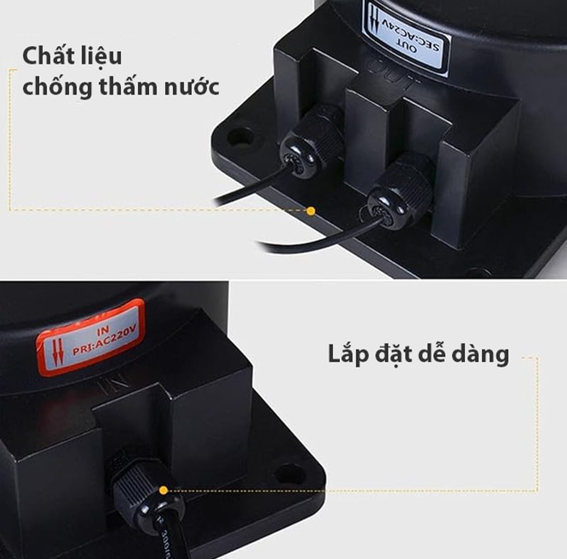 Ưu điểm của biến thế đèn bể bơi