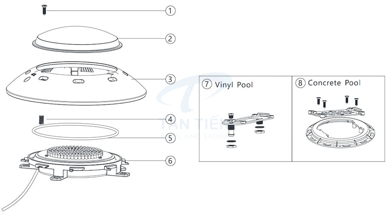 Cấu tạo đèn CP100
