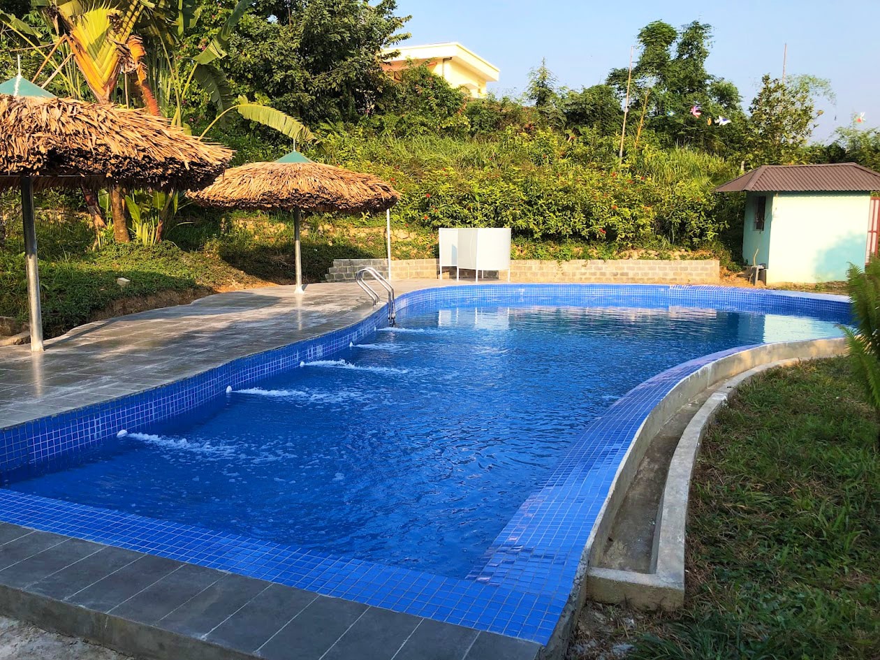Thi công bể bơi Tân Tiến Pool Sauna