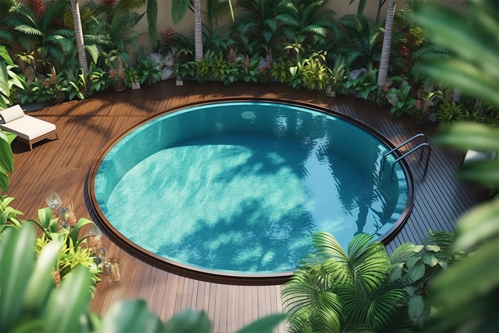 Ảnh bể bơi Composite đẹp - Tân Tiến Pool