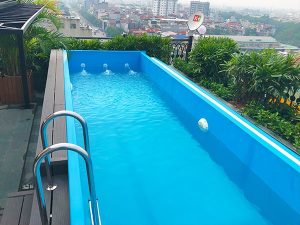 Bể bơi composite đẹp - Tân Tiến Pool