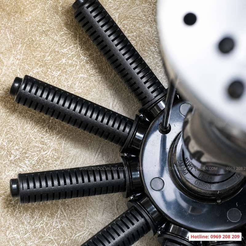 Bình lọc bể bơi Midas.Carbon Hệ thống trục lọc bình Midas Carbon