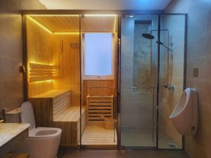 Phòng xông hơi đẹp - Tân Tiến Sauna