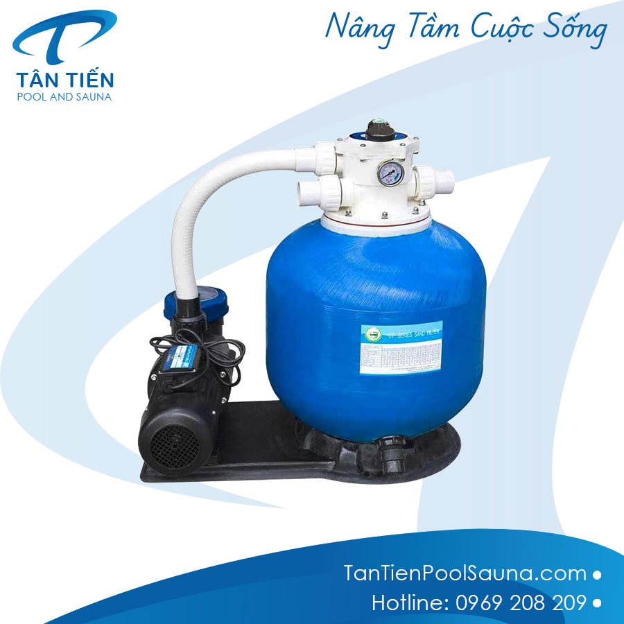 Combo bình lọc máy bơm bể bơi