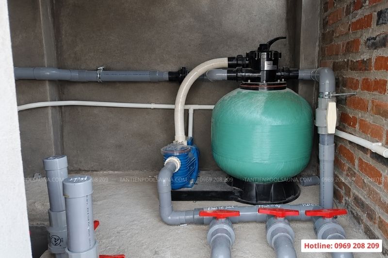 Combo bơm lọc China