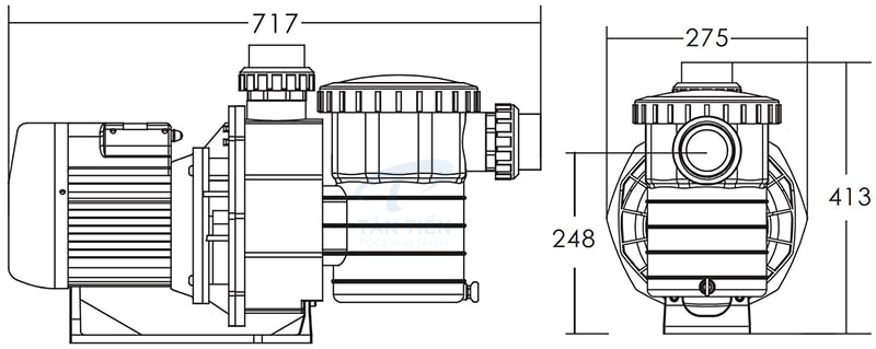 Máy bơm bể bơi Emaux SB