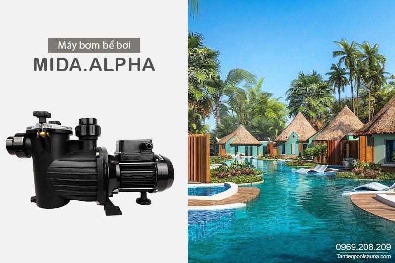 Ảnh máy bơm bể bơi Mida.Alpha