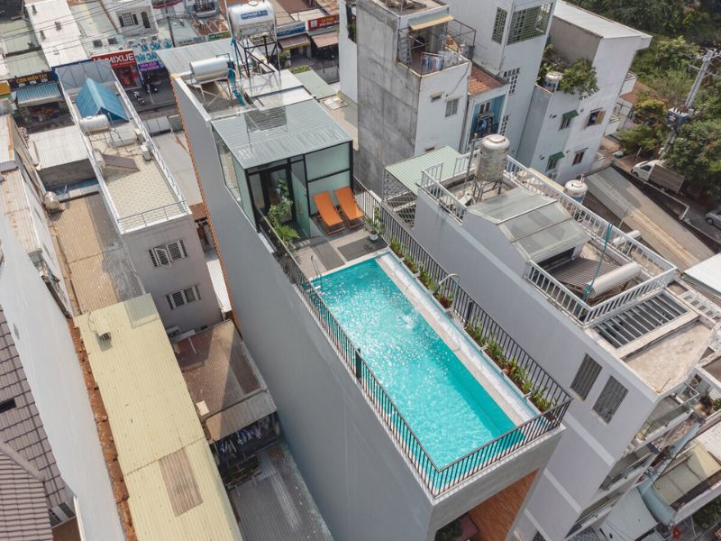 Thi công bể bơi chuyên nghiệp - Tân Tiến pool