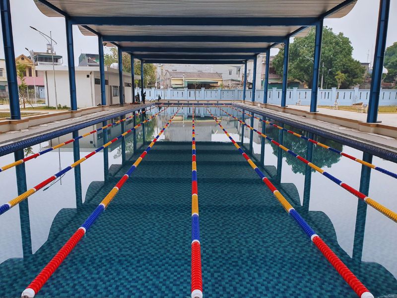 Thi công bể bơi chuyên nghiệp - Tân Tiến Pool