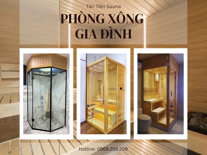 Thi công phòng xông hơi chuyên nghiệp - Tân Tiến Sauna