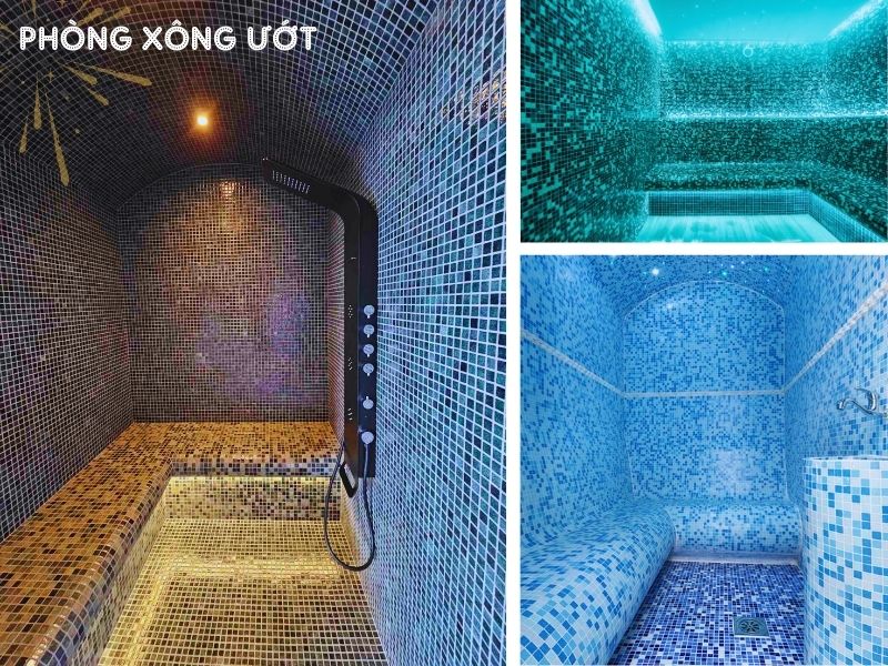 thi công phòng xông ướt - Tân Tiến Sauna