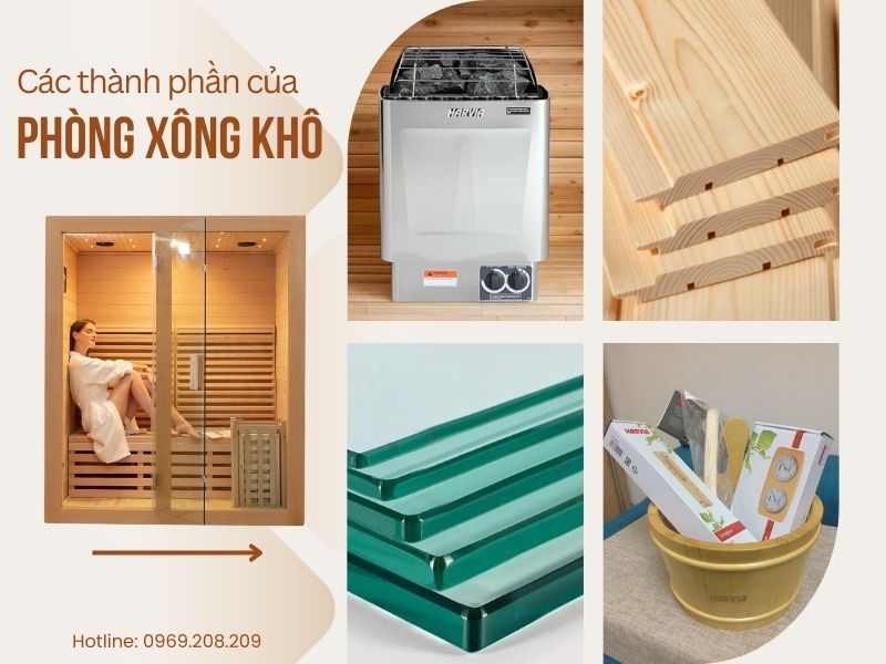 Thi công phòng xông hơi - Tân Tiến Sauna