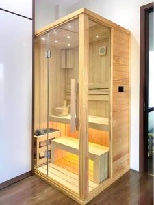 Phòng xông hơi đẹp - Tân Tiến Sauna