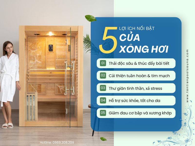 Lắp đặt phòng xông hơi chuyên nghiệp - Tân Tiến Sauna