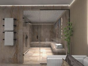 Phòng xông hơi đẹp - Tân Tiến Sauna