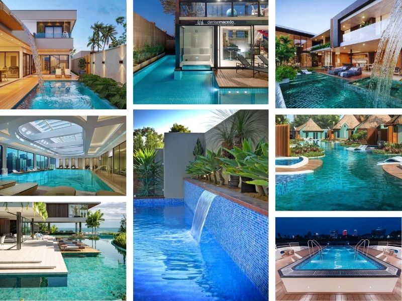 Bộ sưu tập ảnh bể bơi đẹp - Tân Tiến Pool