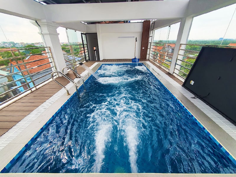 Đầu bơi ngược dòng bể bơi gia đình - Tân Tiến Pool