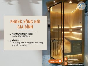 Lắp đặt phòng xông hơi chuyên nghiệp - Tân Tiến Pool