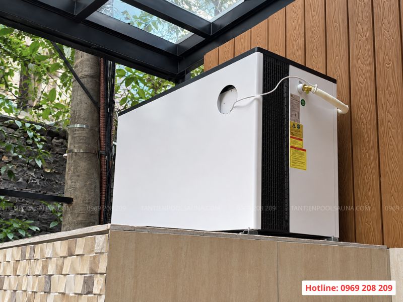 Lắp đặt công nghệ heatpump cho bể bơi
