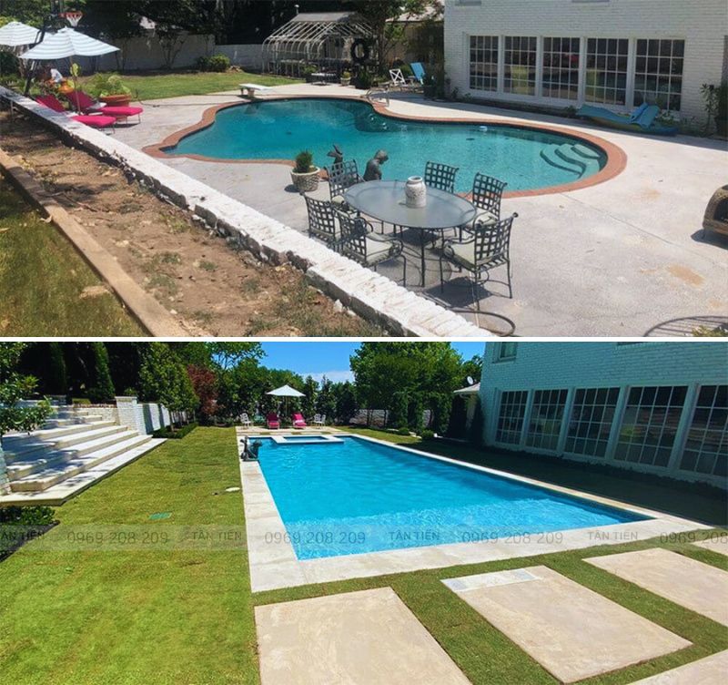 Tân Tiến Pool - Dịch vụ nâng cấp cải tạo bể bơi