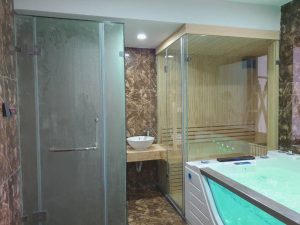 Lắp đặt phòng xông hơi Anh Cương Park city