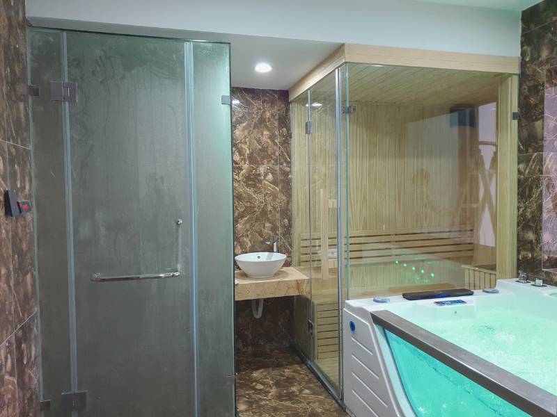 Lắp đặt phòng xông hơi Anh Cương Park city