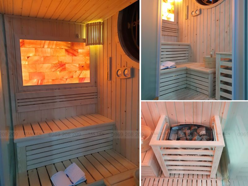 Lắp đặt phòng xông hơi chuyên nghiệp - Tân Tiến Sauna