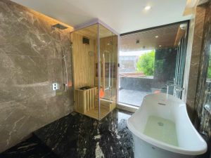 Hoàn thiện phòng xông hơi mini 1 người dùng tại Thái Nguyên