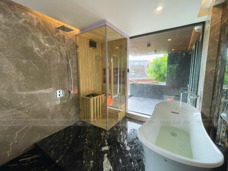 Hoàn thiện phòng xông hơi mini 1 người dùng tại Thái Nguyên