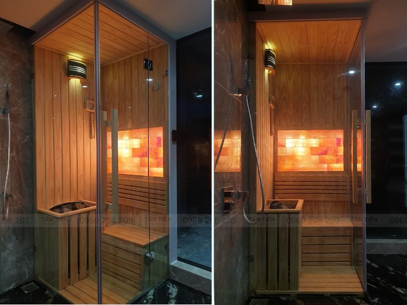 Lắp đặt phòng xông hơi chuyên nghiệp - Tân Tiến Sauna