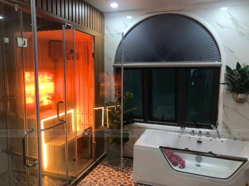 Lắp đặt phòng xông hơi chuyên nghiệp - Tân Tiến Sauna