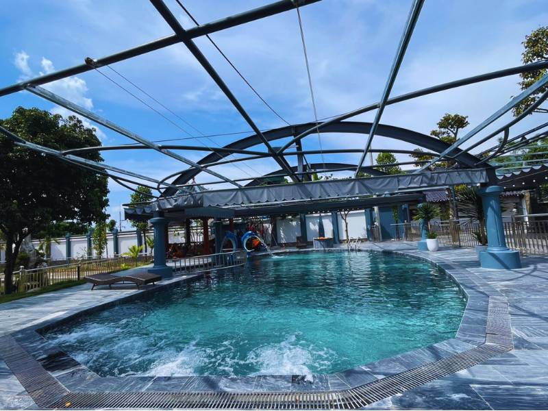 Tân Tiến Pool thi công bể bơi chú Tuấn - Phú Thọ
