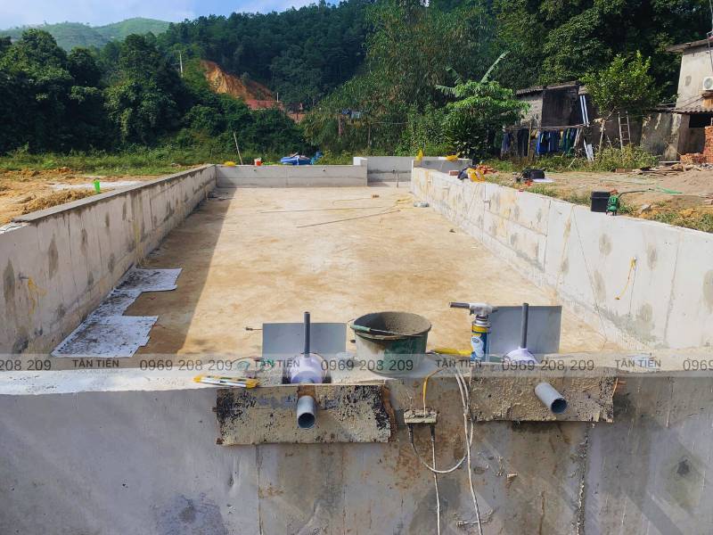 Lắp đặt phụ kiện đầu bơi ngược dòng