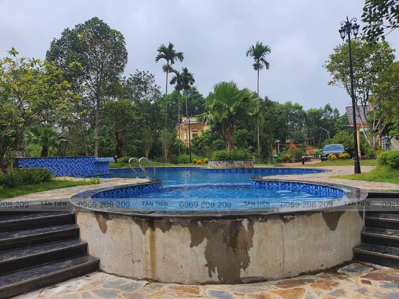 Thi công bể bơi gia đình chuyên nghiệp - Tân Tiến Pool