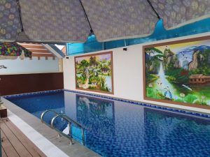 Thi công bể bơi gia đình anh Hoàng - Hưng Yên
