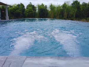 Thi công bể bơi gia đình tại Tam Đảo - Tân Tiến Pool