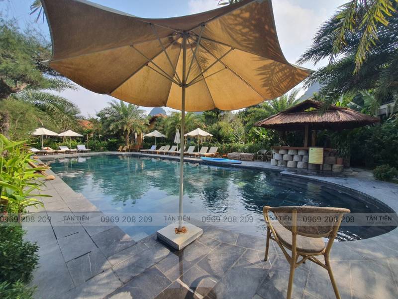 Thi công bể bơi Tam Cốc Retreat Ninh Bình - Tân Tiến Pool 