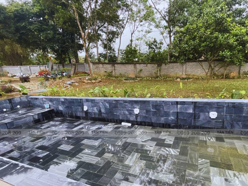 Đấu lắp đèn và thiết bị bể bơi ngoài lòng bể