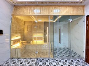 Tân Tiến Sauna - Thiết kế thi công phòng xông hơi