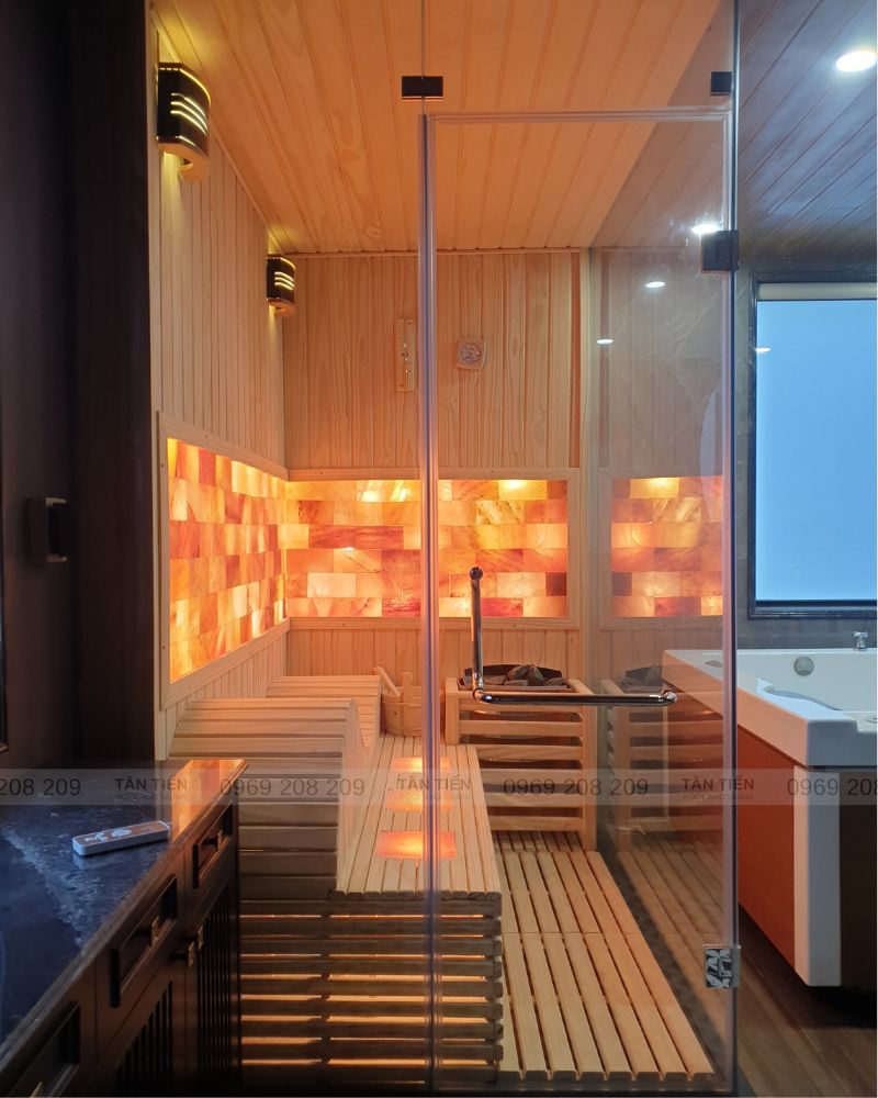 Tân Tiến Sauna - thi công xông hơi chuyên nghiệp
