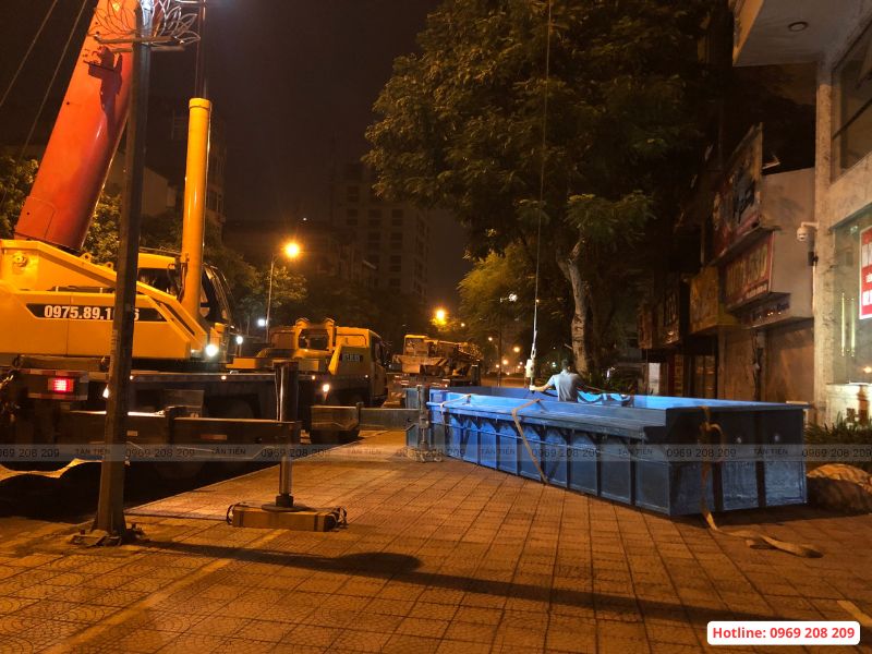 Gia công bể bơi composite - Long Biên, Hà Nội