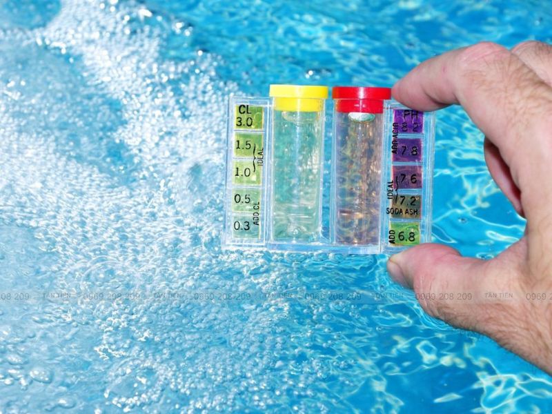 Dịch vụ xử lý nước bể bơi chuyên nghiệp - Tân Tiến Pool