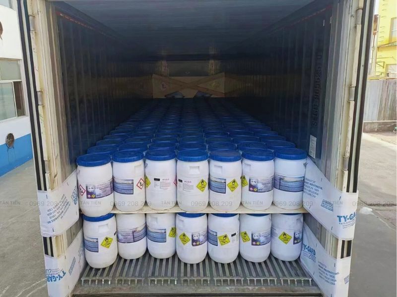 Hóa chất xử lý nước bể bơi - Tân Tiến Pool