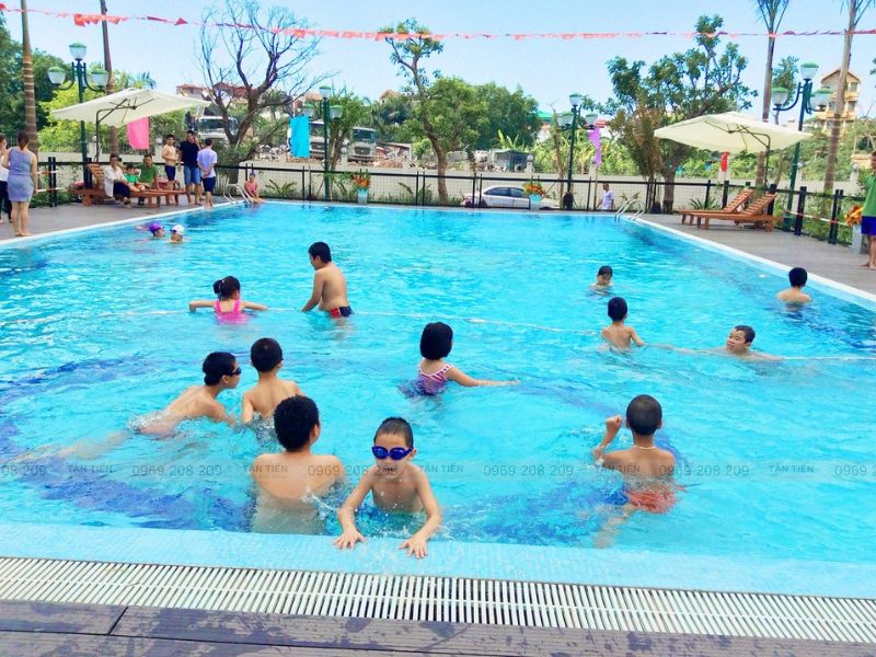 Dịch vụ xử lý nước bể bơi chuyên nghiệp - Tân Tiến Pool