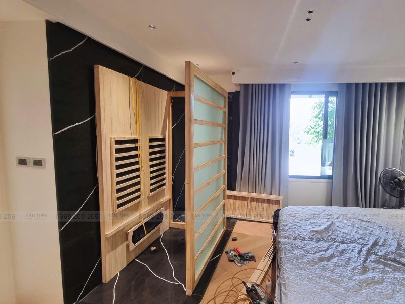 Dịch vụ thi công phòng xông hơi chuyên nghiệp