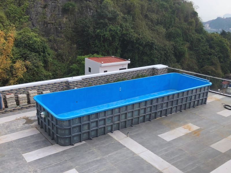 Bể bơi composite - Cát Bà